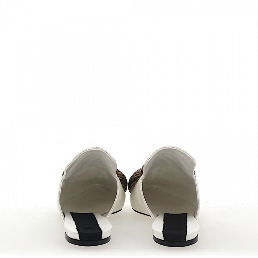 SANAYI 313 - Slipper 102721 Textil - weiß