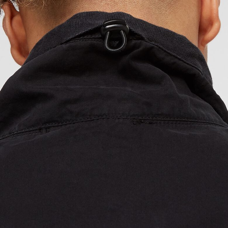 C. P. Company Heavy Popeline Emerized Anorak Black