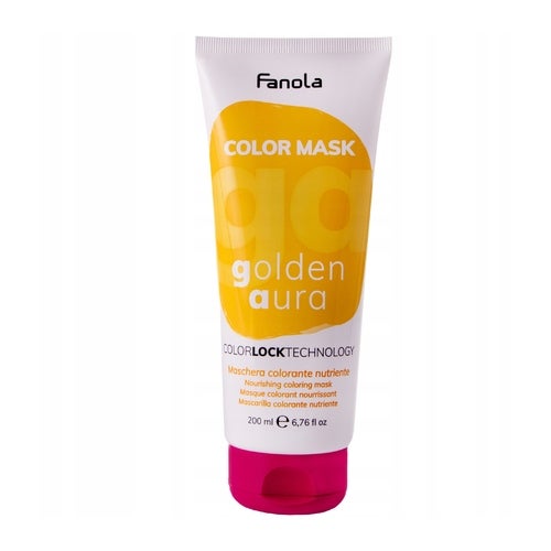 Fanola Color Mask Mască de culoare 200 ml Total Black