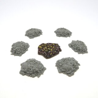 Rubble Tiles for Gloomhaven - 6 pieces