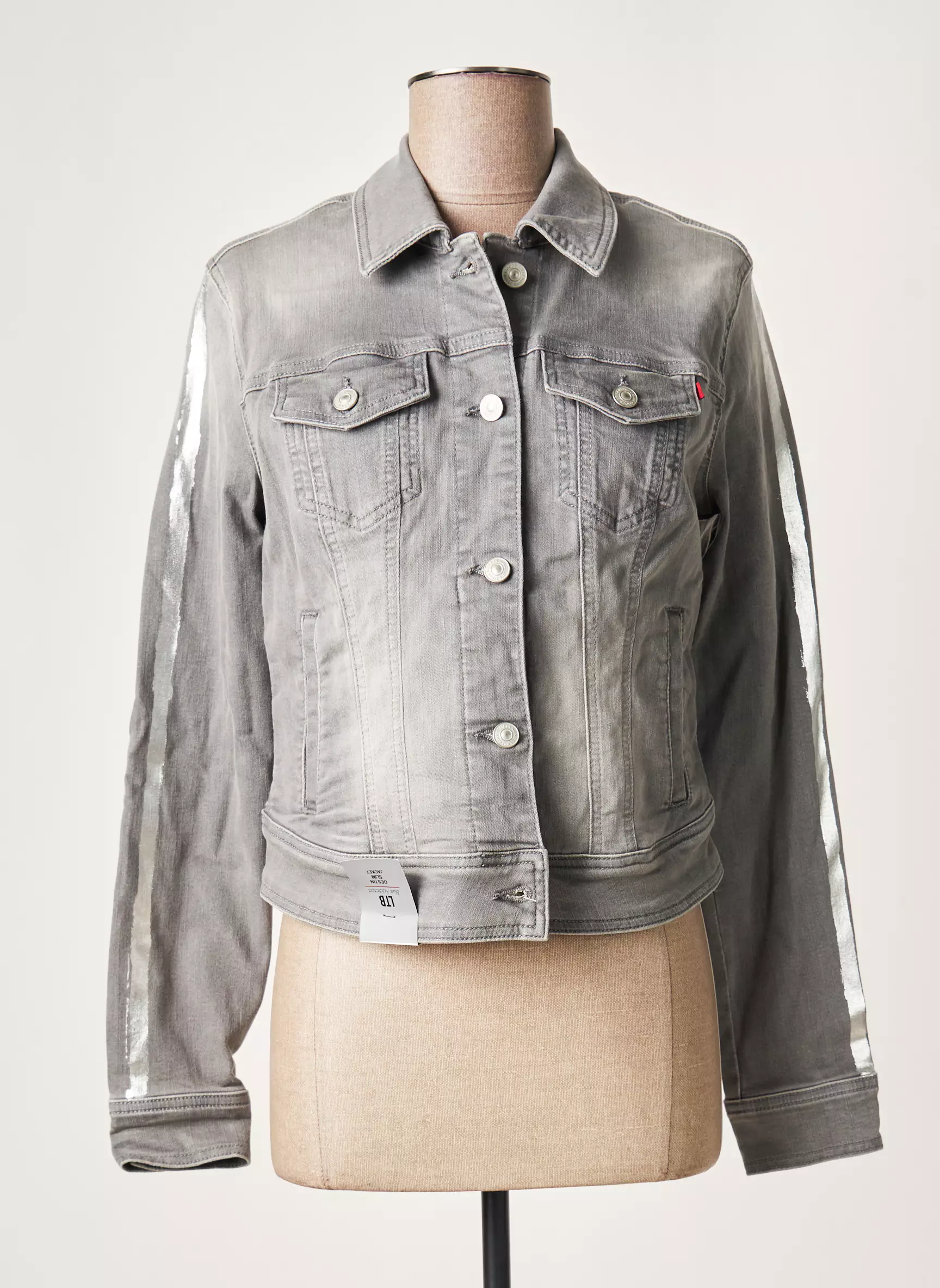 Ltb Vestesenjean Femme couleur gris