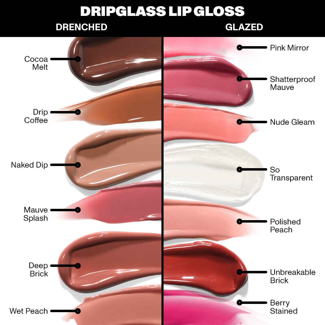 DRIPGLASS GLAZED HIGH SHINE LIP GLOSS