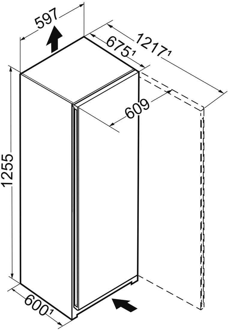 Liebherr Gefrierschrank FNe 4224_992358951, 125,5 cm hoch, 59,7 cm breit
