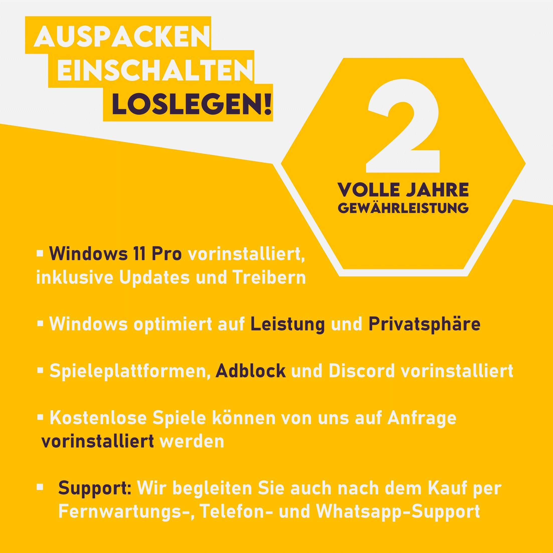 Inter-Tech Wasserkühlung 64GB RAM 10 Kerner NVIDIA RTX M.2 SSD + bis 6TB HDD Gaming-PC (Intel, 64GB RAM + 250GB M.2 SSD + 3TB HDD Festplatte GB RAM)