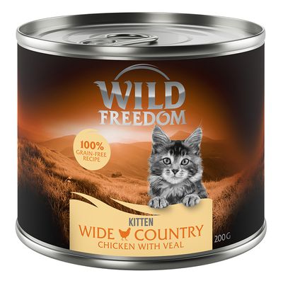 Sparpaket Wild Freedom Kitten 12 x 200 g