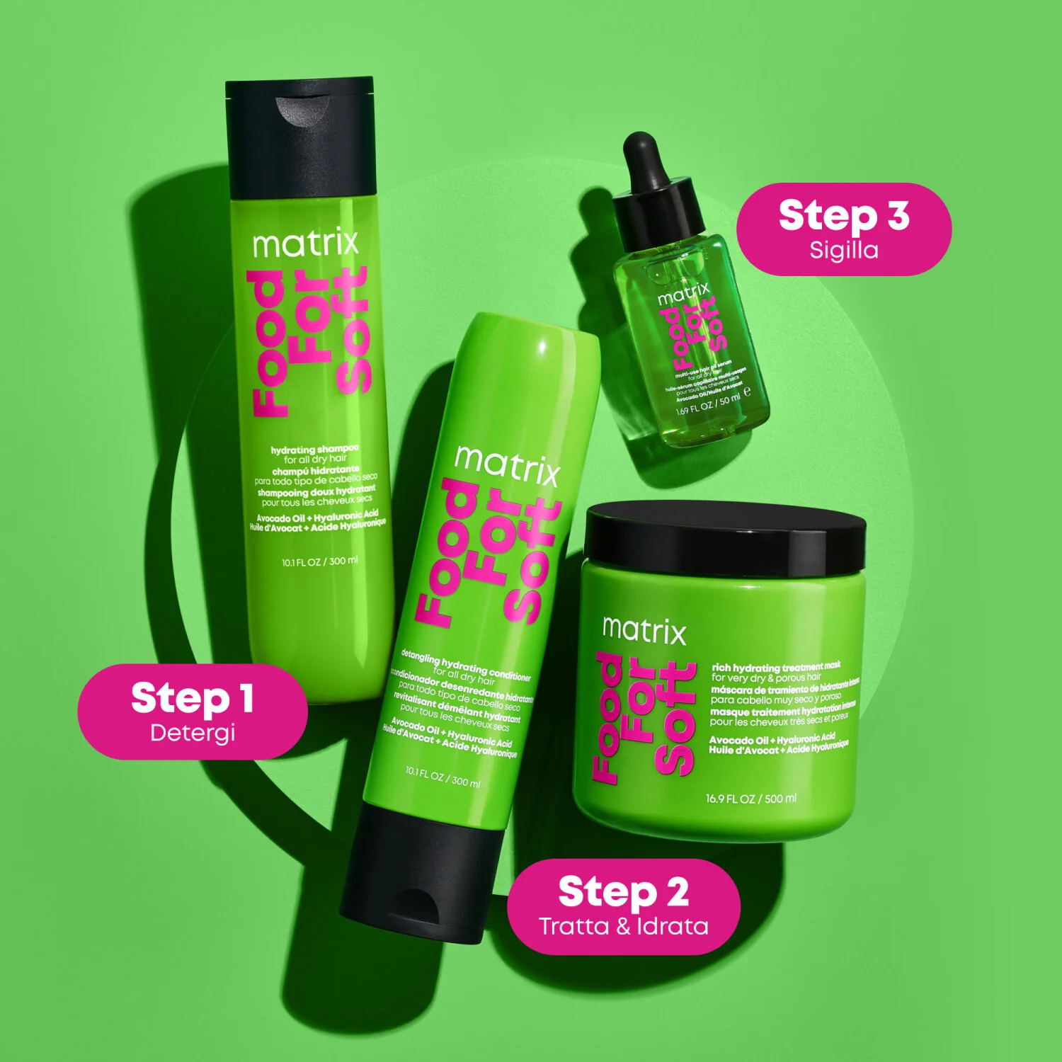 Food For Soft Christmas Gift Set - Hair Gift Sets, Nourishing Shampoo