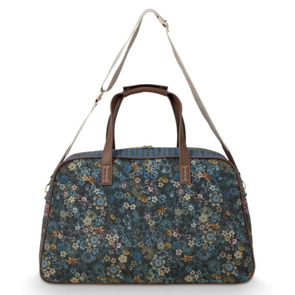 PiP Studio Reisetasche Reisetasche Weekend Bag Tutti i Fiori Blau (M)