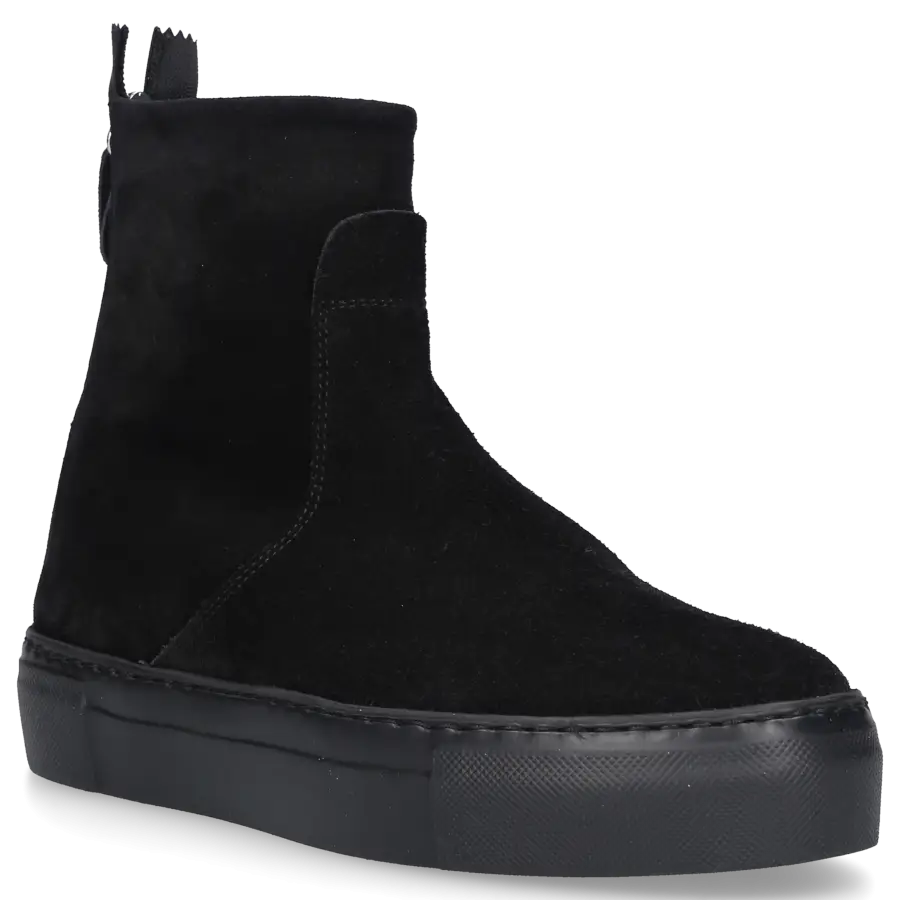 AGL Attilio Giusti Leombruni - Klassische Stiefeletten MEGHAN BOOTIE Veloursleder - schwarz