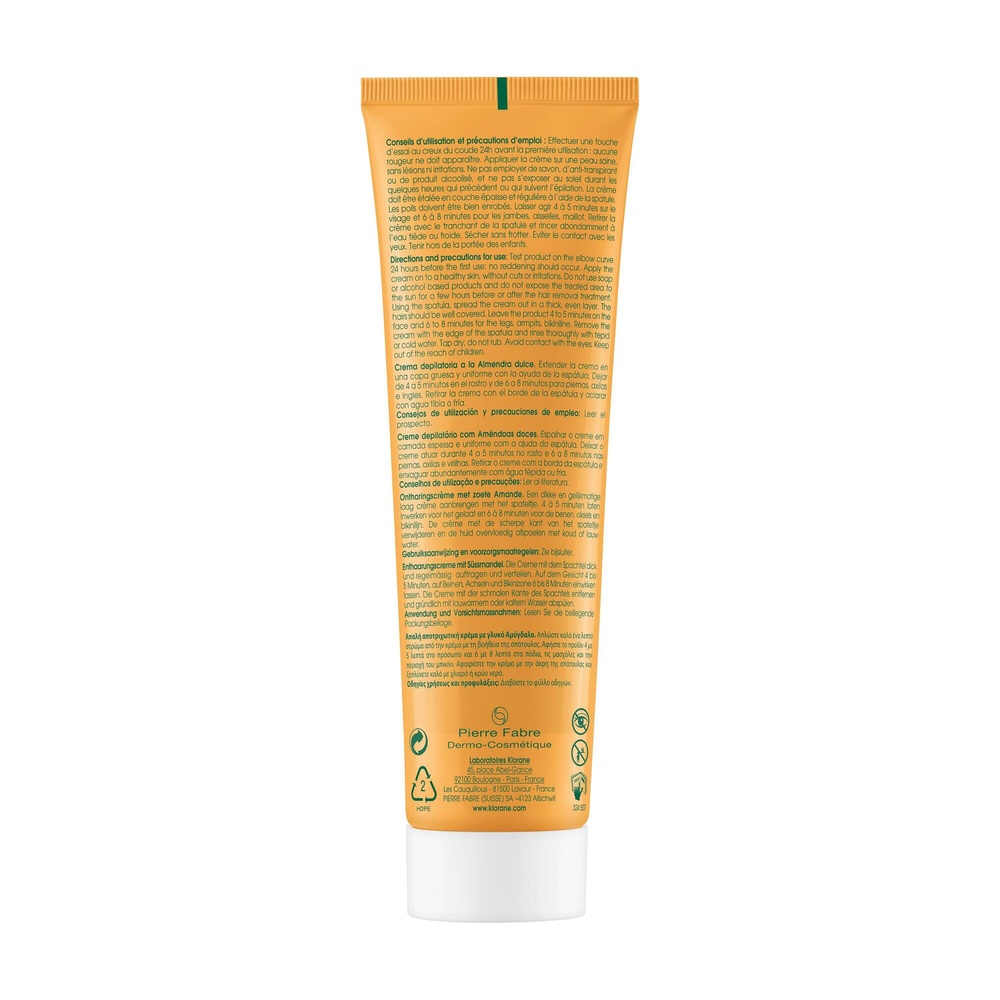 Klorane Crème dépilatoire (épilation rapide) 150 ml Crème dépilatoire