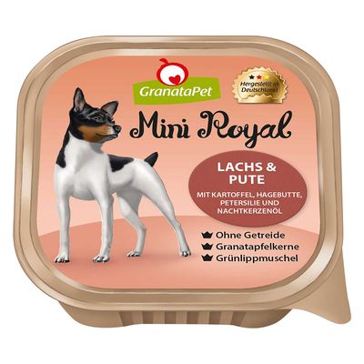 GranataPet Mini Royal 6 x 150 g Schale Mixpaket