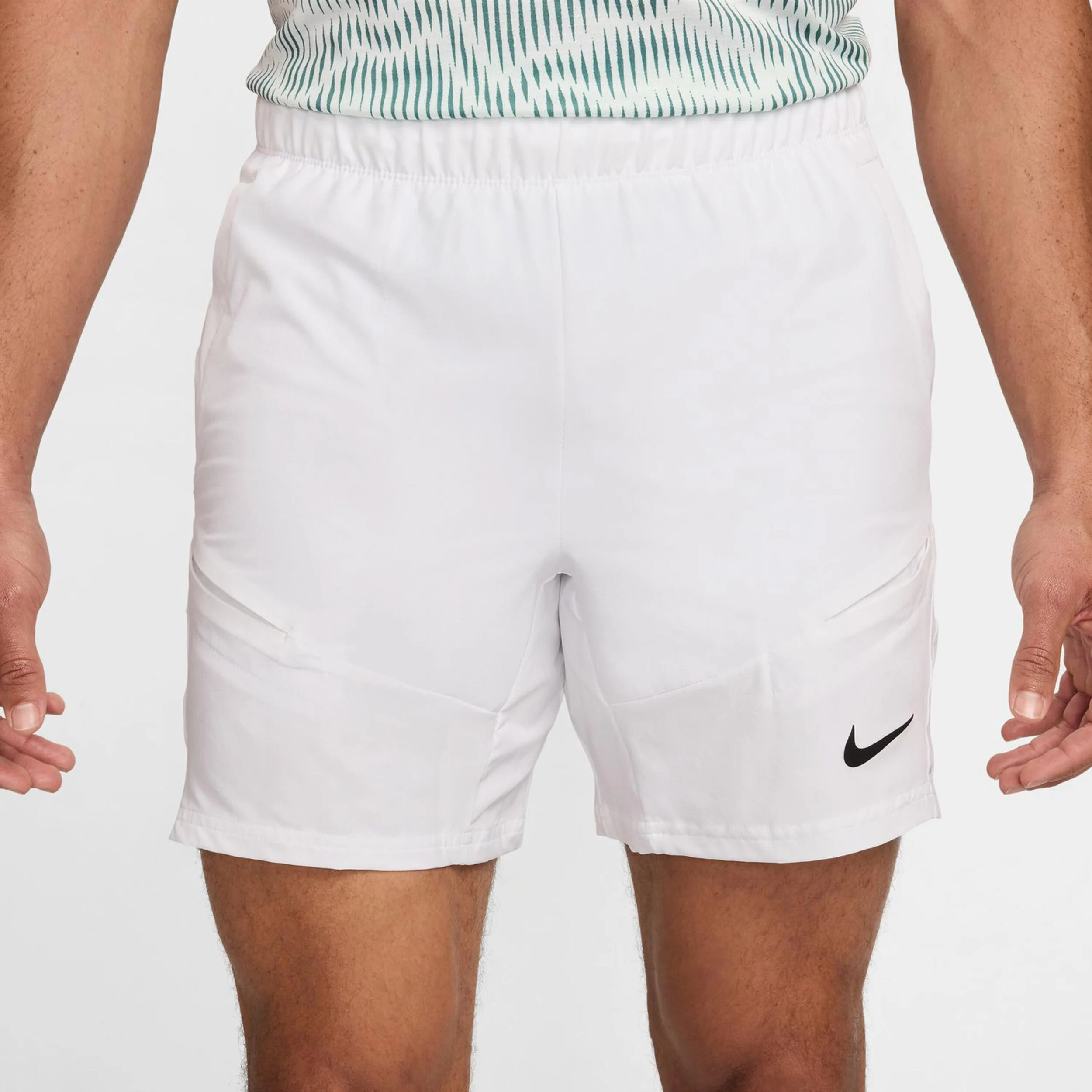 Dri-Fit Court Advantage 7in Shorts Herren - Weiß