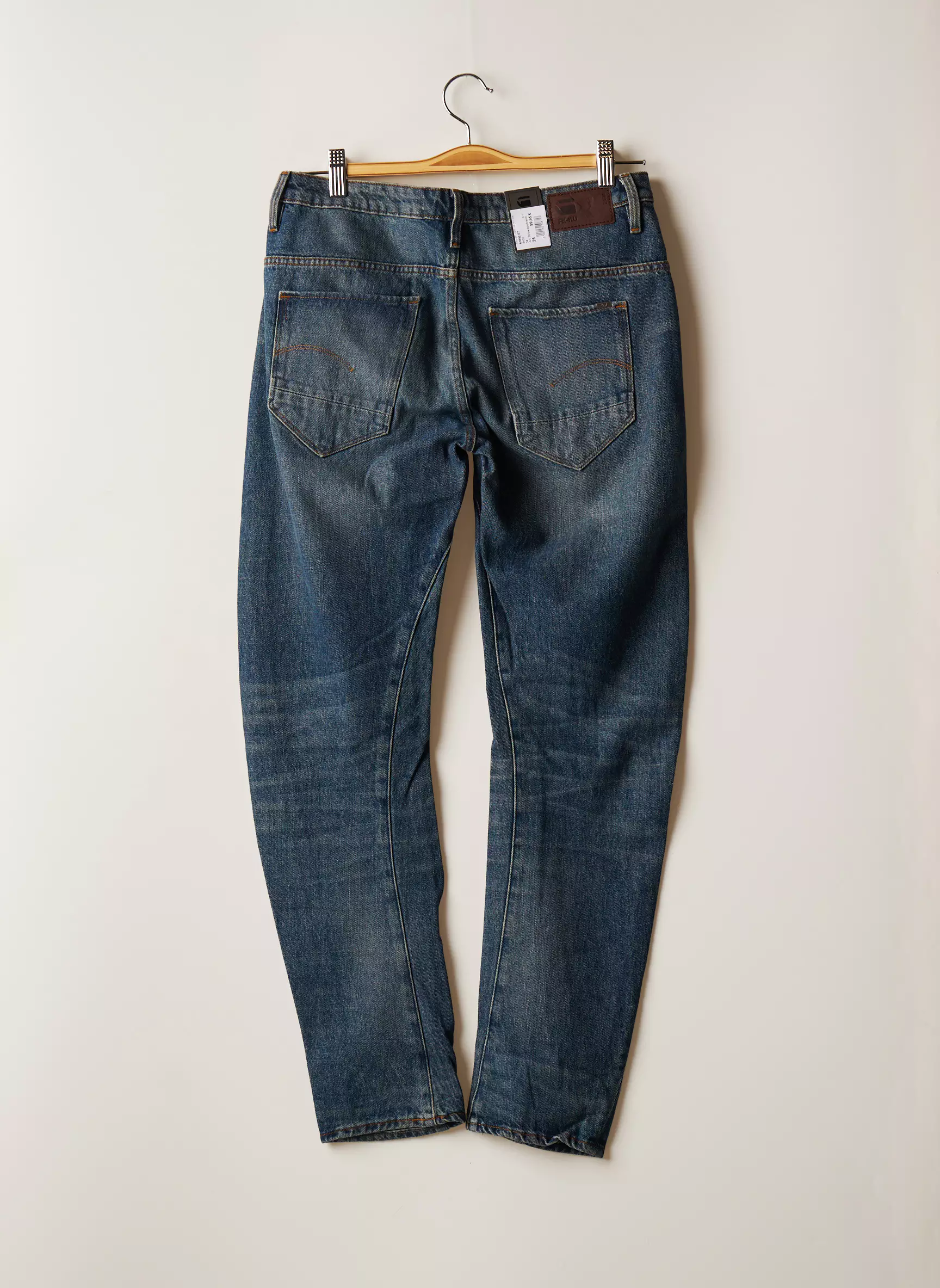 G Star Jeans Coupe Slim Femme couleur bleu