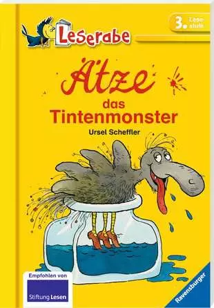 Leserabe - 3. Lesestufe: Ätze, das Tintenmonster