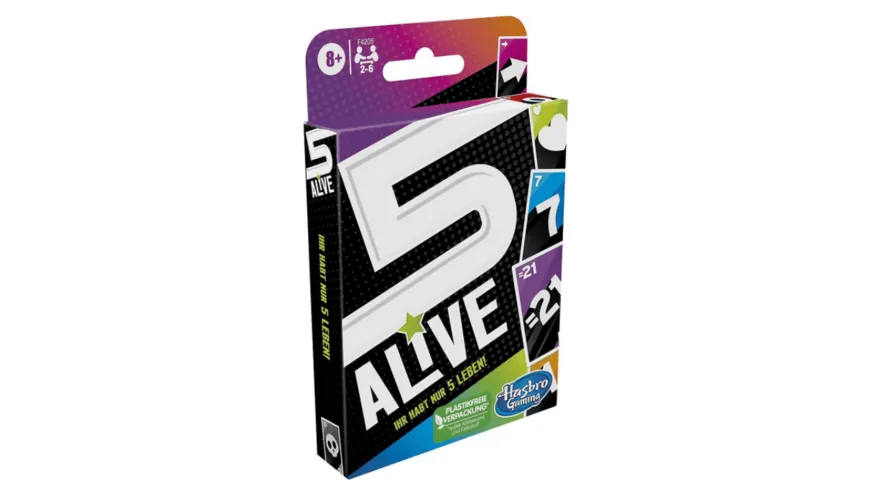 Hasbro Gaming - Five Alive Kartenspiel