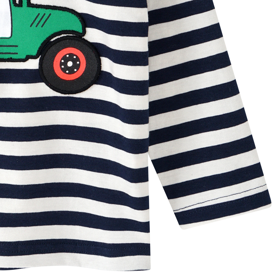 Baby Langarmshirt mit Blockstreifen