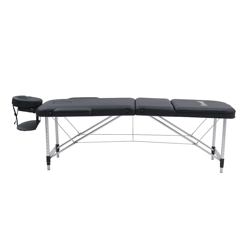 SPORTINATOR Premium 3 Zonen Massageliege schwarz