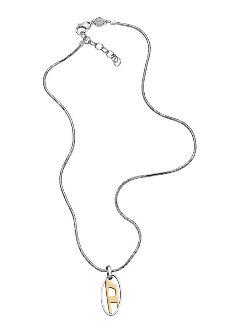 Diesel Necklace with logo DX1421931