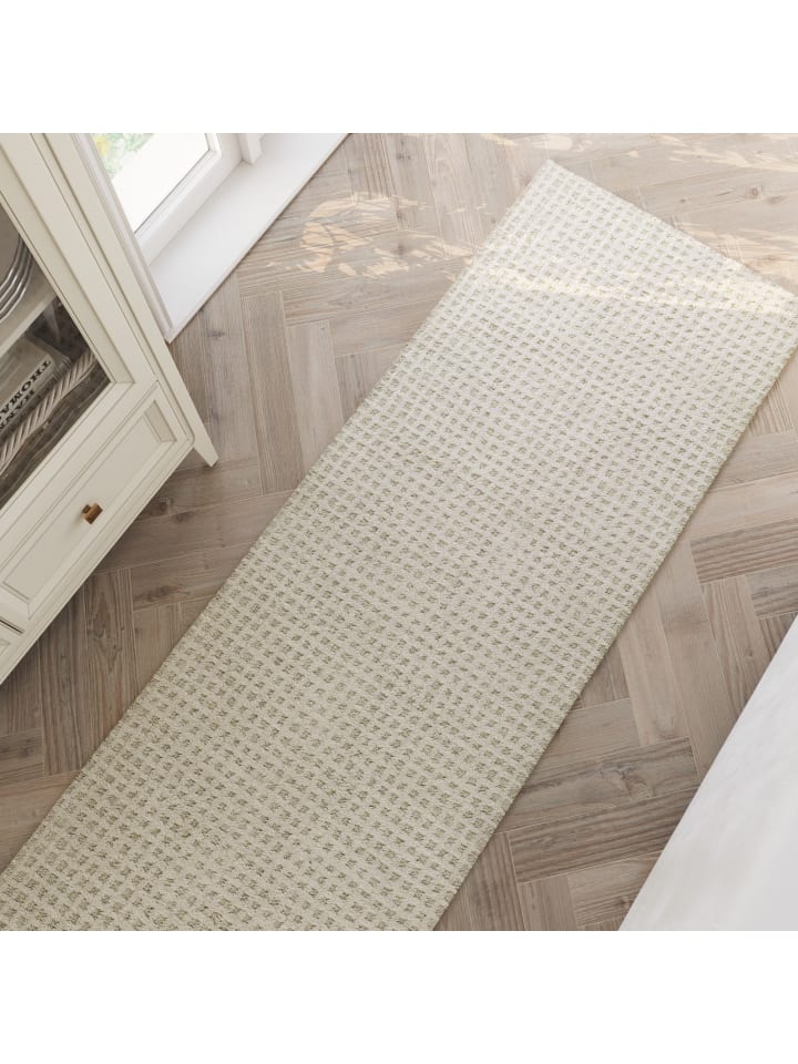 Wecon Home Läufer Hamptons THIRTY in creme weiß günstig kaufen