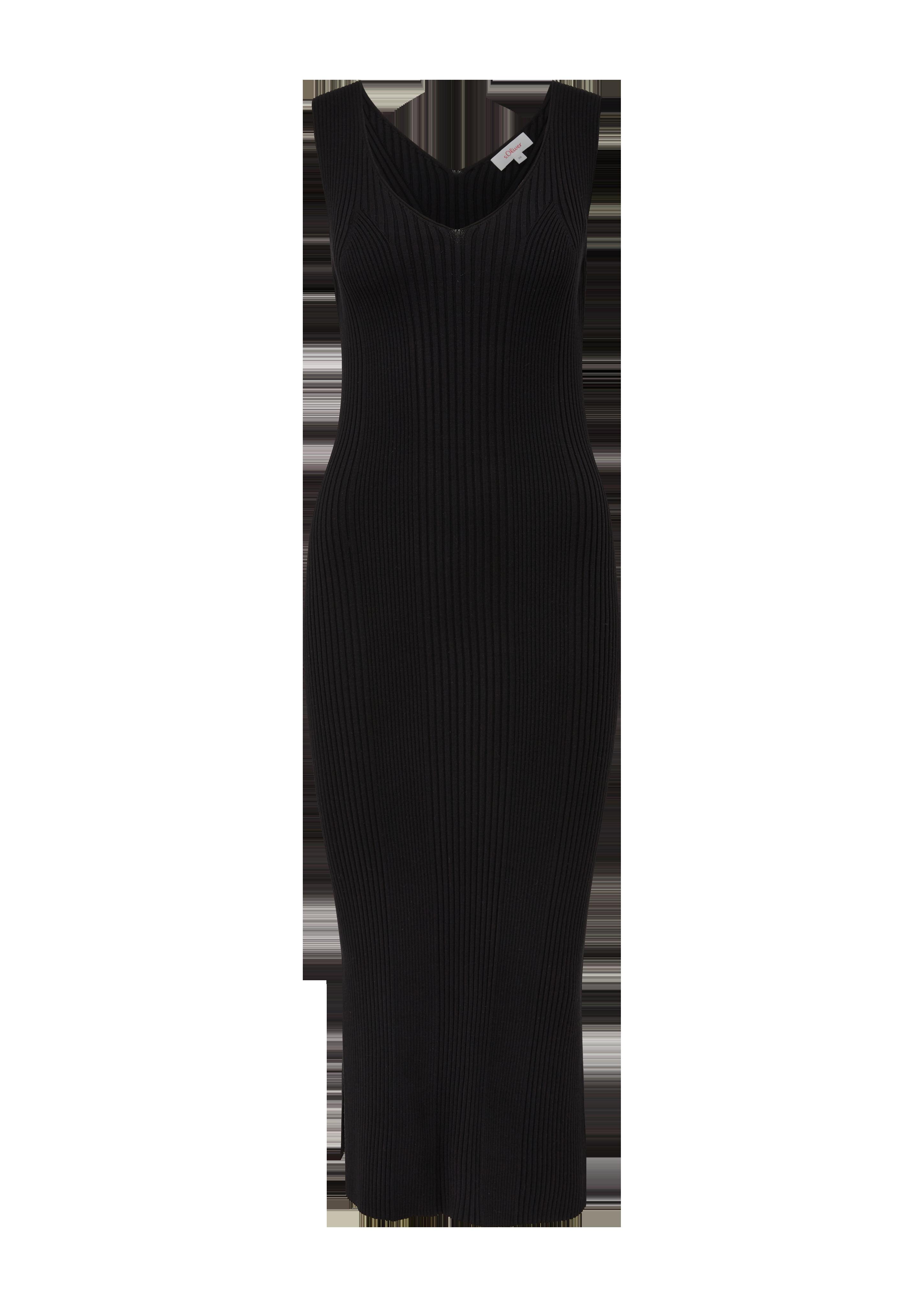 Maxi-Kleid mit Rippstruktur  2129894-9999