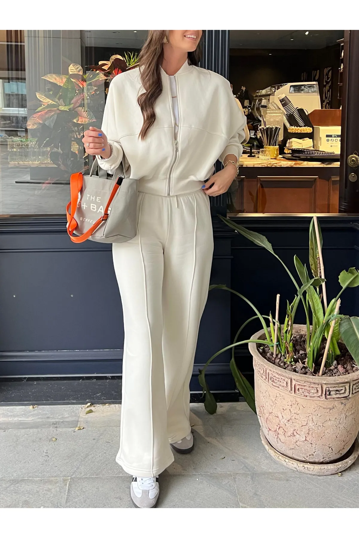 Laluvia  Zweiteiler - Ecru - Regular Fit