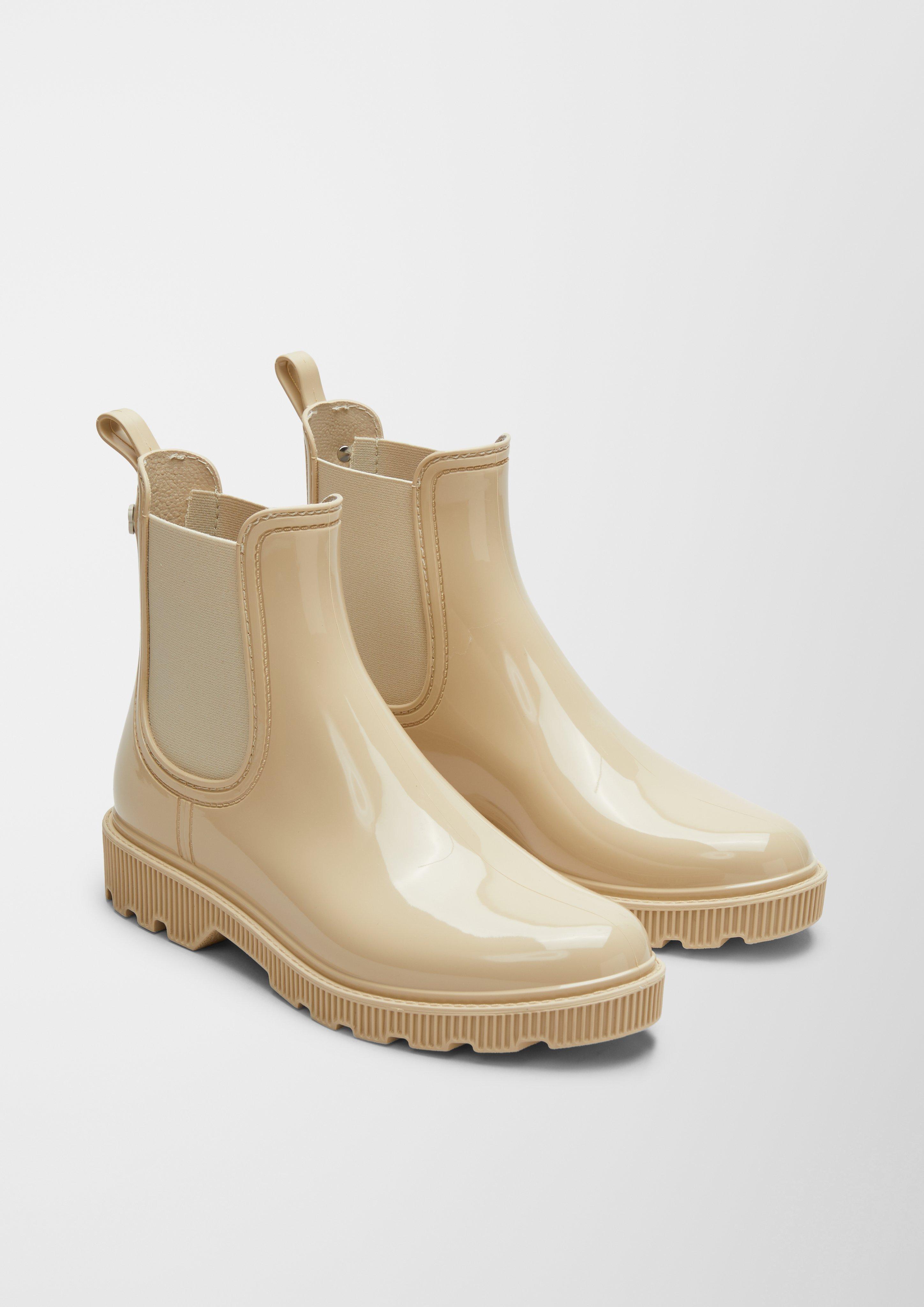 Stiefel in Lackleder-Optik  6006577-469