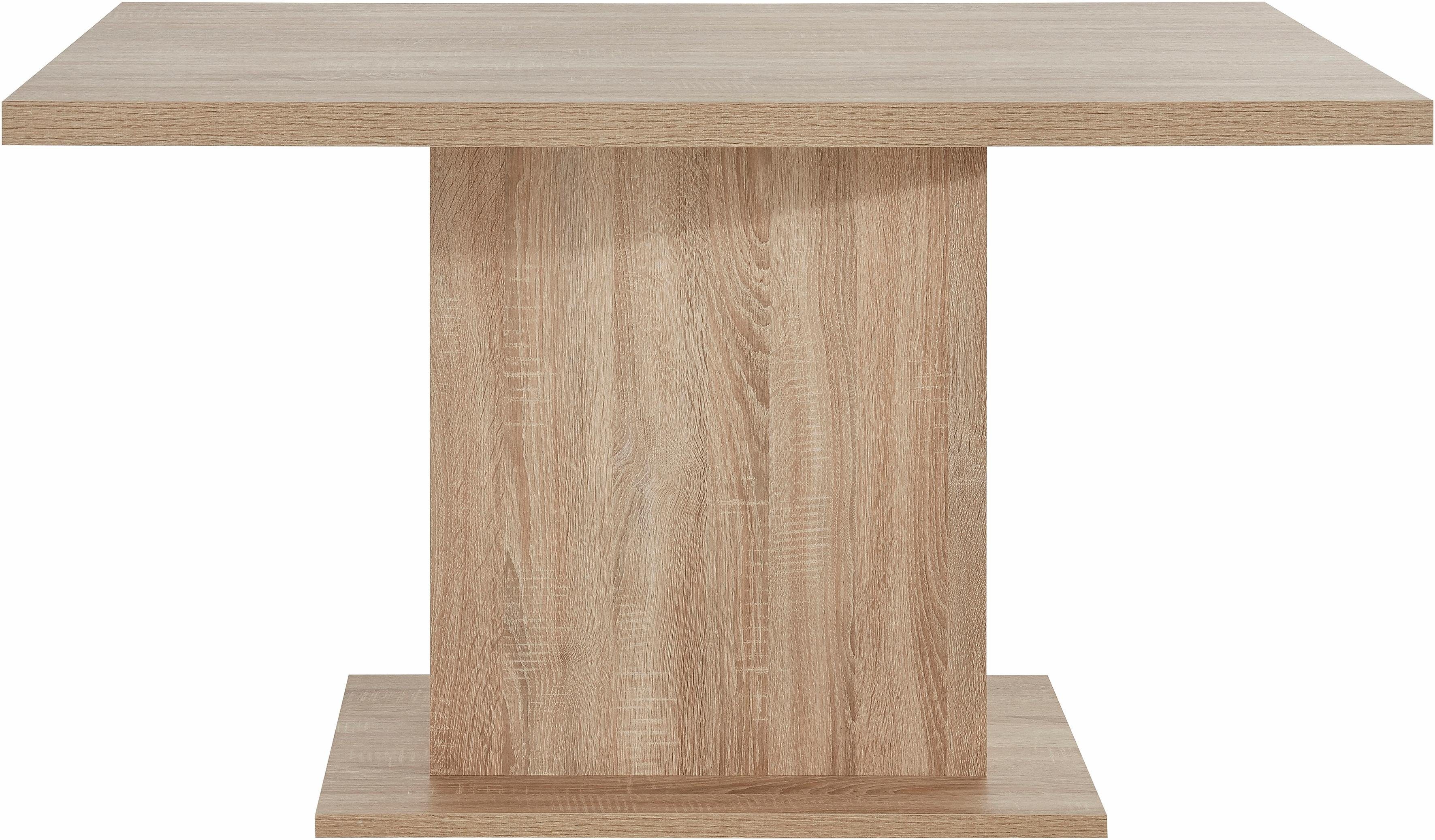 Home affaire Säulen-Esstisch Cross, Breite 136 cm