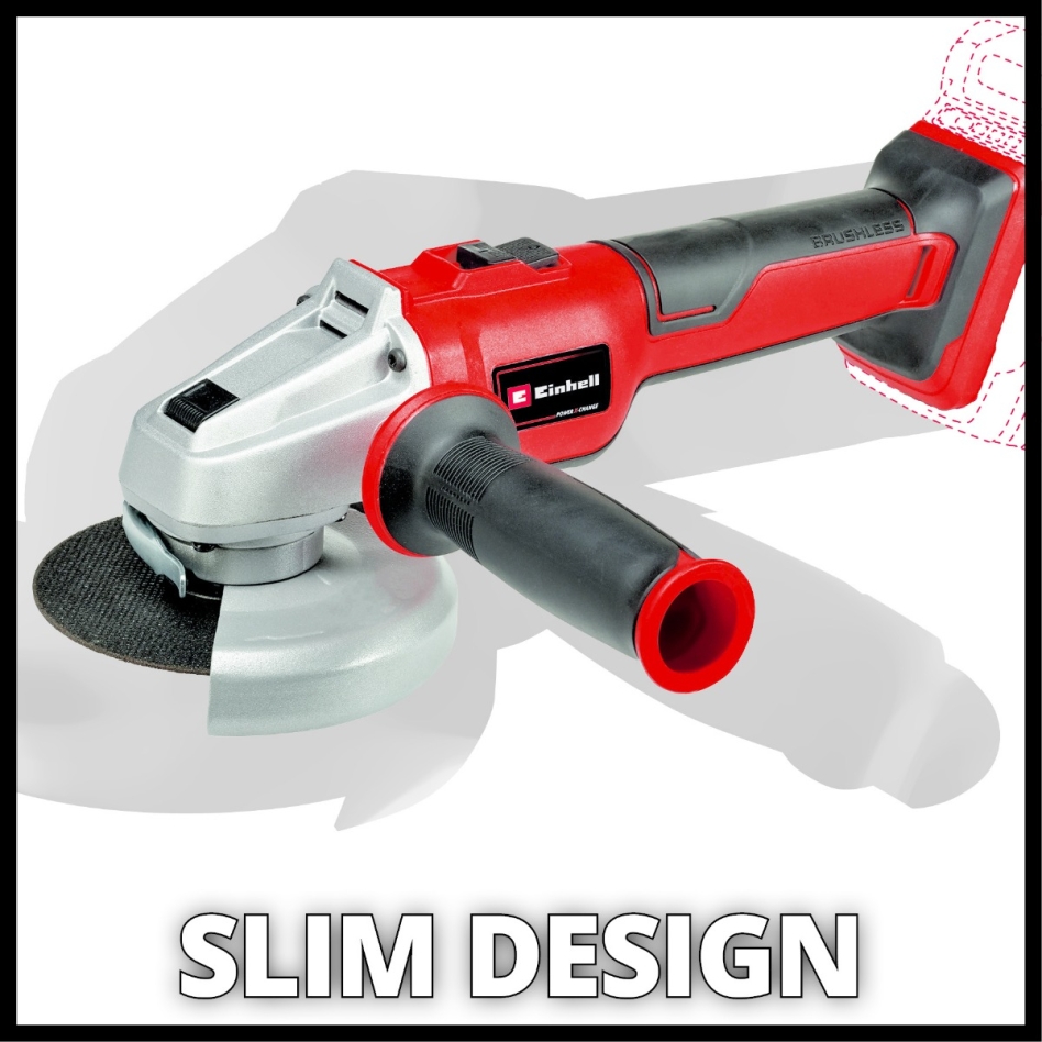 Einhell 4431150 AXXIO 18/115 Q BL Ασύρματος Γωνιακός Τροχός 18V χωρίς μπαταρίες και φορτιστή