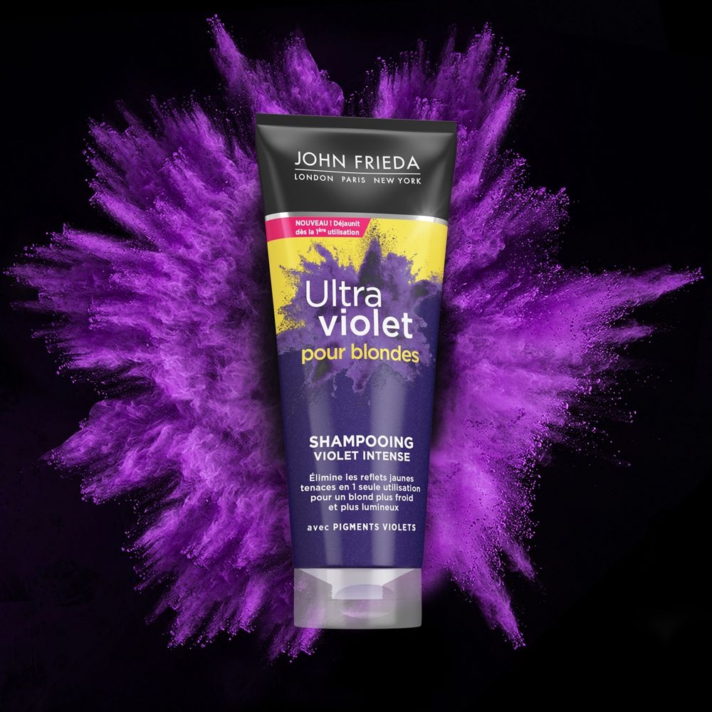 john frieda Ultra Violet pour Blondes Shampooing Violet Intense 250ml Shampooing