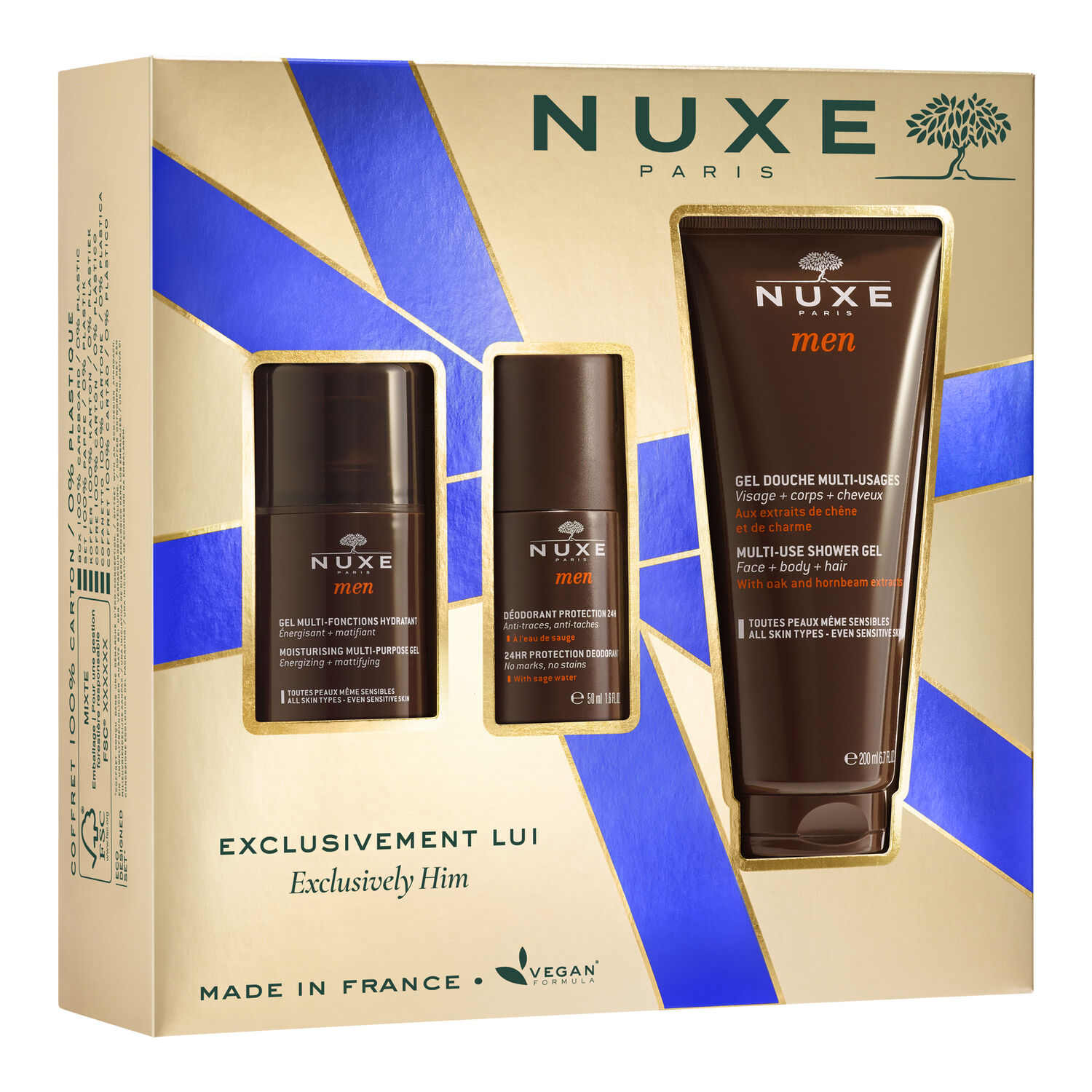 Nuxe COFFRET NOEL Coffret Nuxe Men 2023