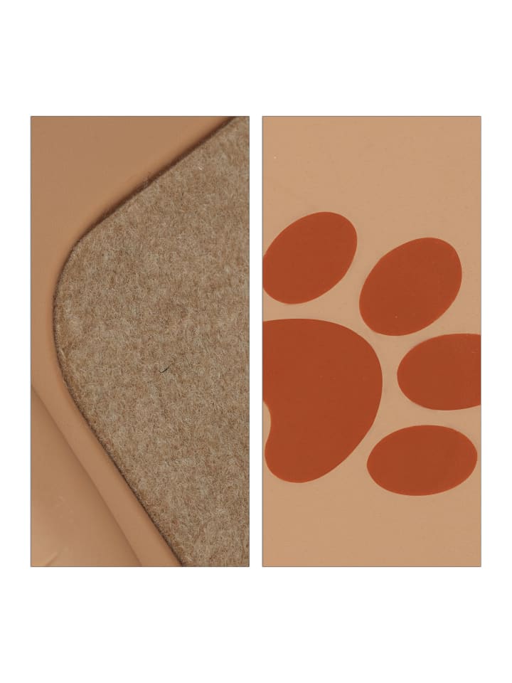relaxdays Hundetreppe in Beige - (B)39 x (H)49 x (T)61 cm günstig kaufen onesize