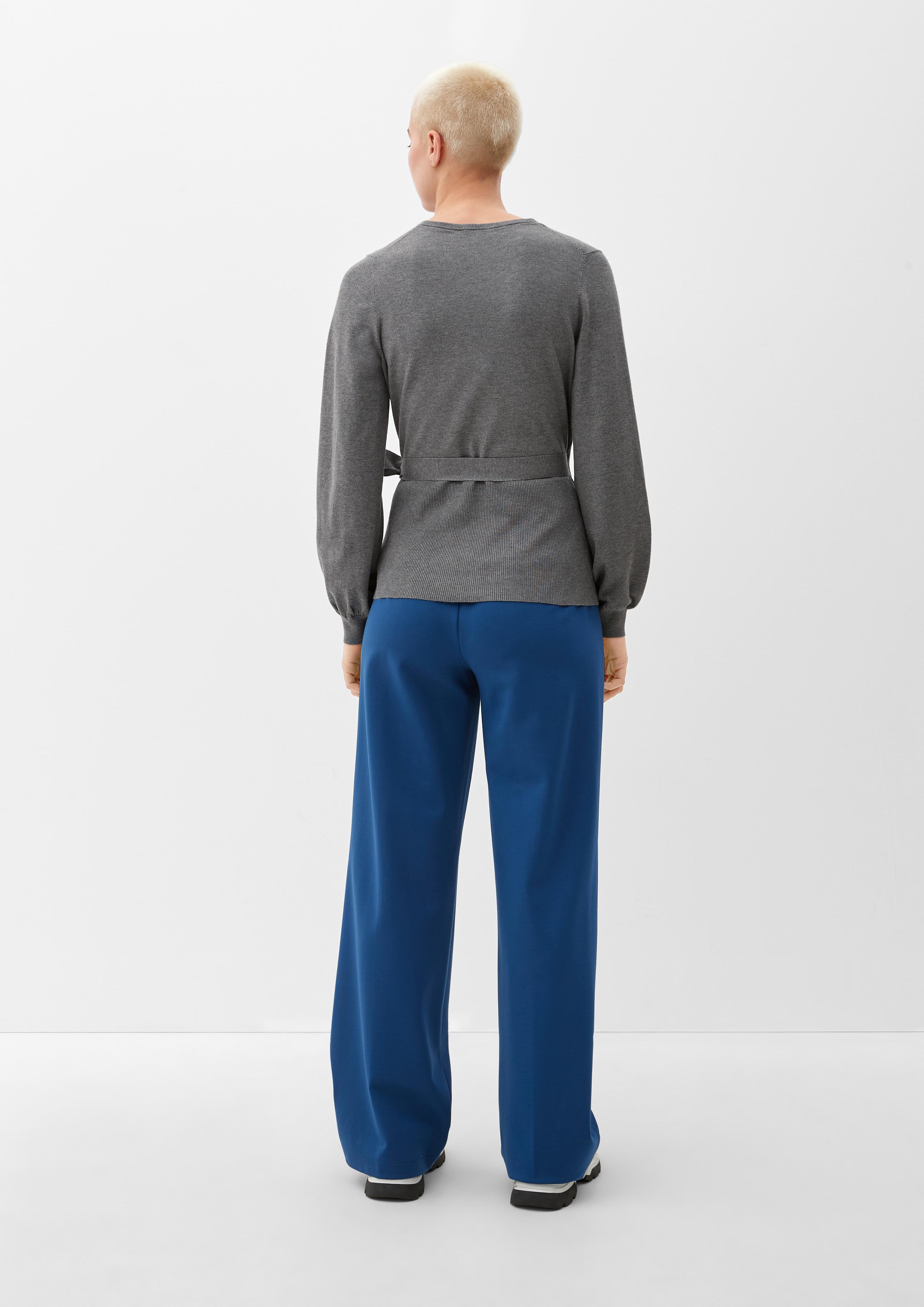 Gestrickter Wickelcardigan  2125617-9730
