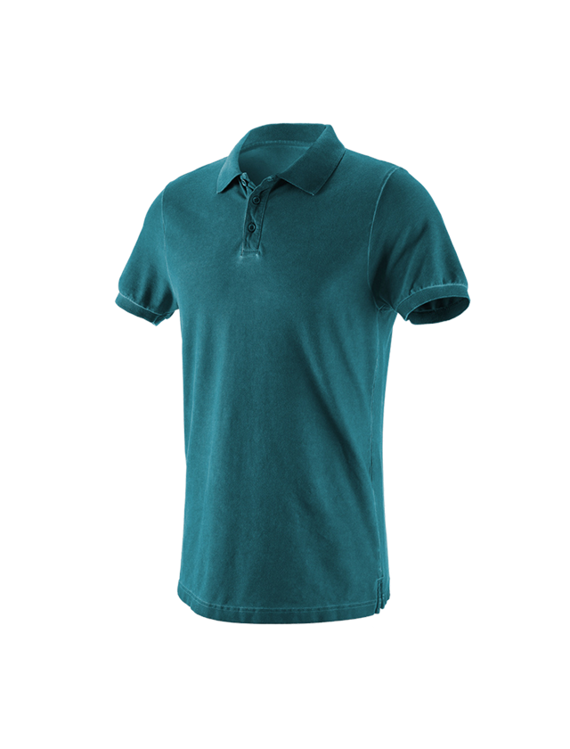 e.s. Polo-Shirt vintage cotton stretch