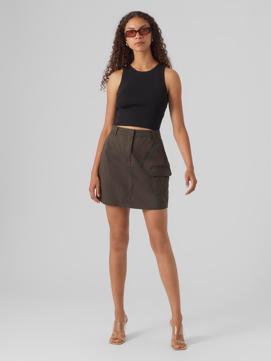 VMJOSIE Hohe Taille Minirock