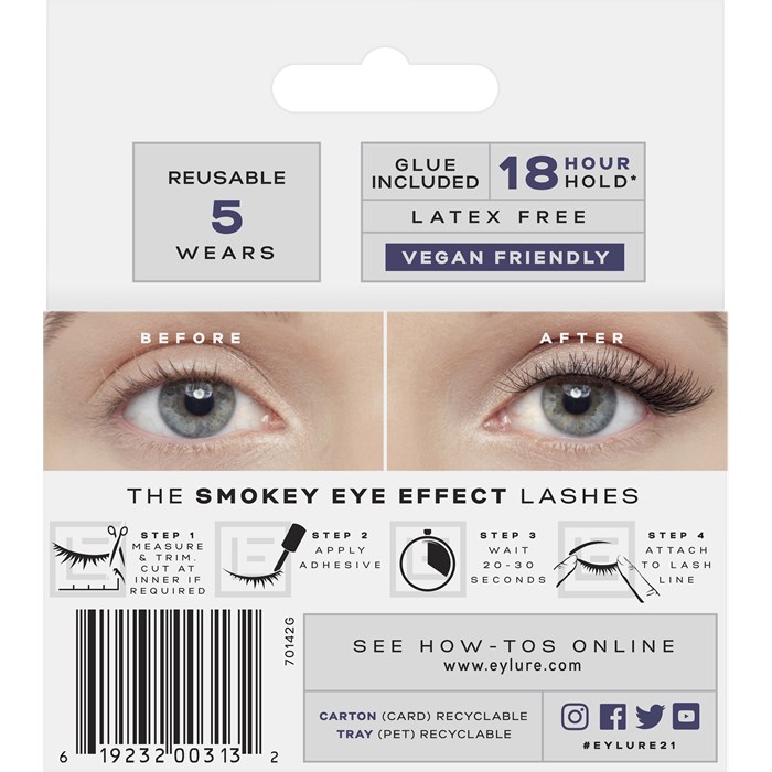 Wimpern Smokey Eye No. 21