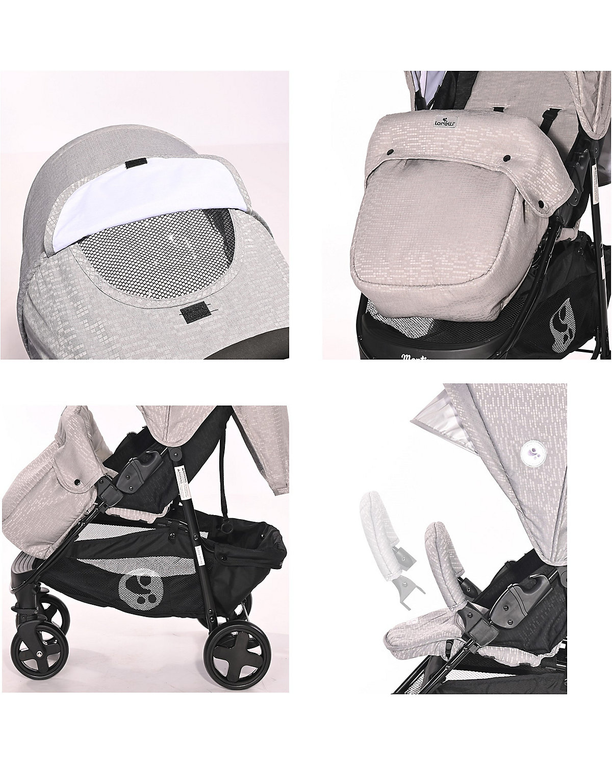 Kinderwagen Martina, Fußabdeckung Buggys