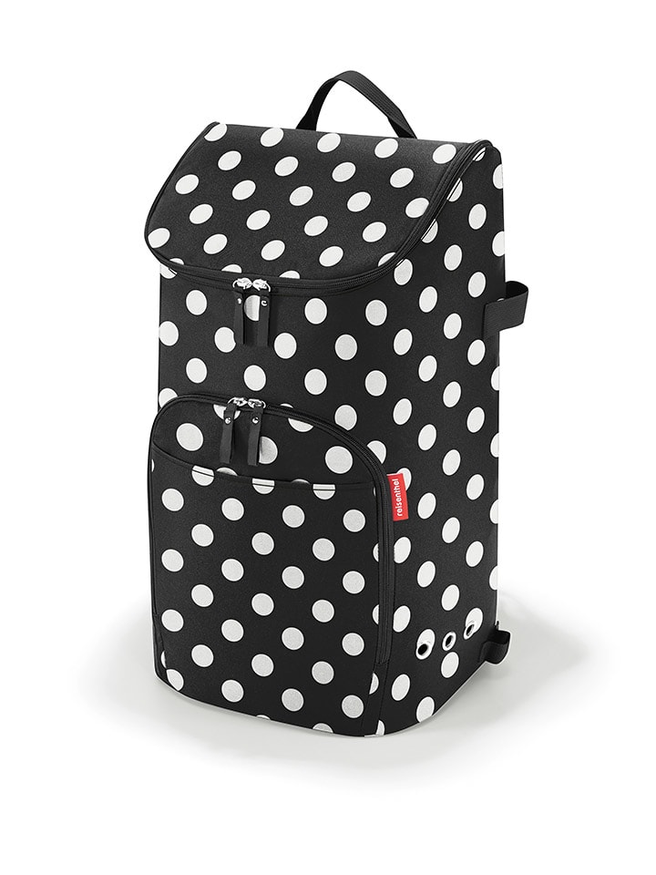 Reisenthel Einkaufstrolley-Tasche in Schwarz/ Weiß - (B)34 x (H)60 x (T)24 cm günstig kaufen onesize