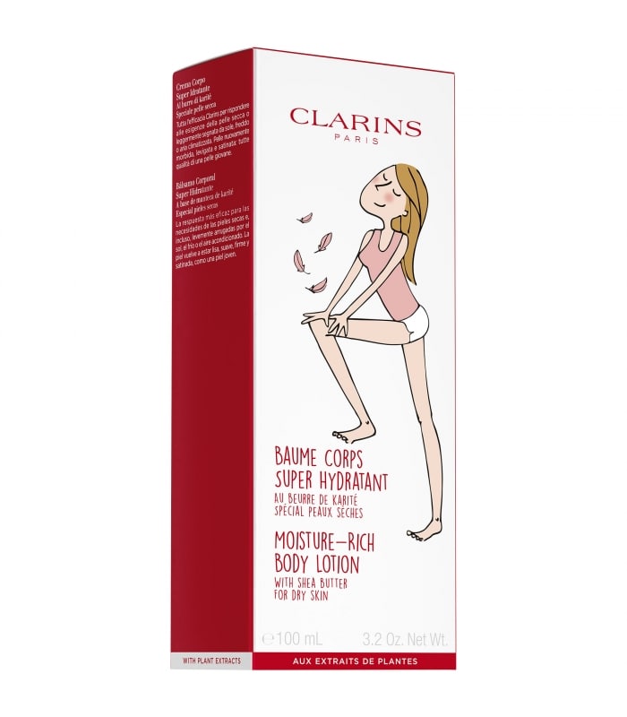 Clarins-BAUME CORPS SUPER HYDRATANT-Au beurre de karité