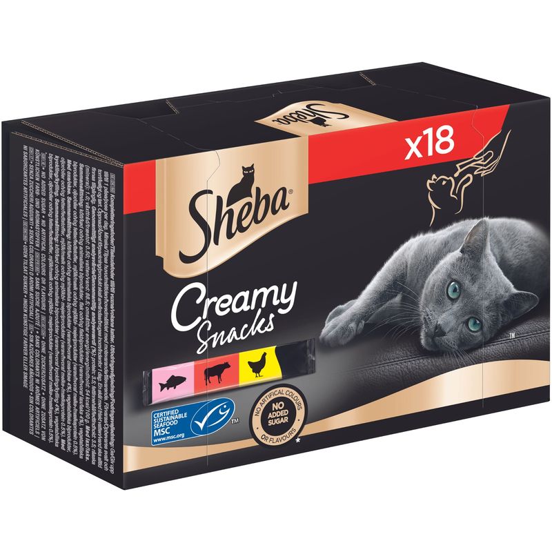 Sheba Creamy Snacks Multipack zu TOP-Preisen