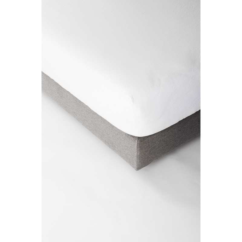 Drap housse Lin et Coton Bio 1 personne