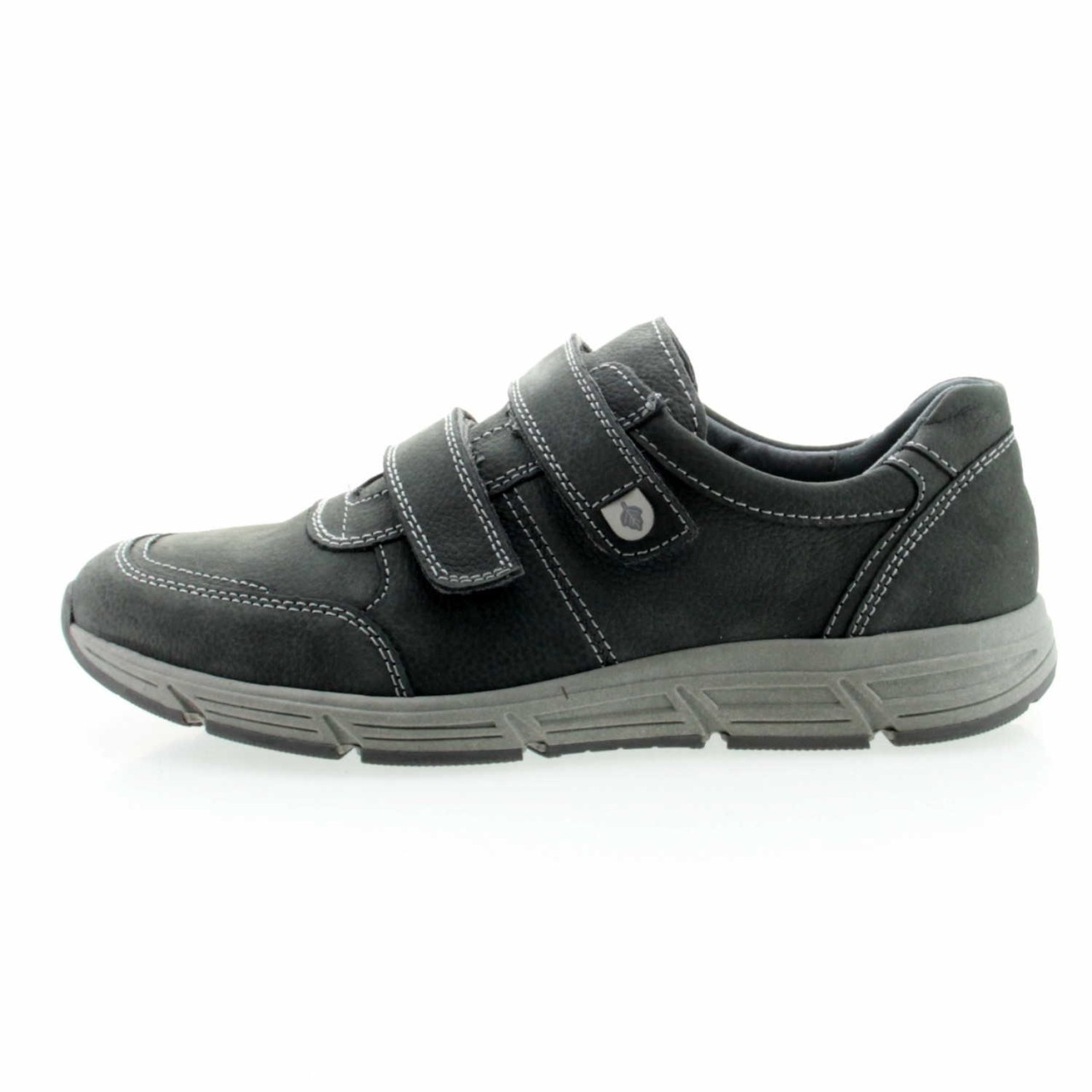 WALDLÄUFER Komfort Slipper grau 323301