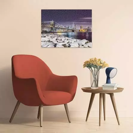 Puzzle 1500 Teile - Winter in New York