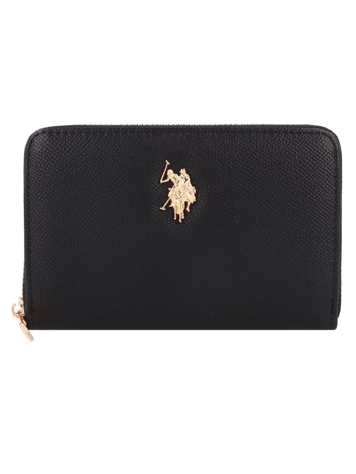 U.S. Polo Assn. Jones Geldbörse 15 cm in black günstig kaufen onesize