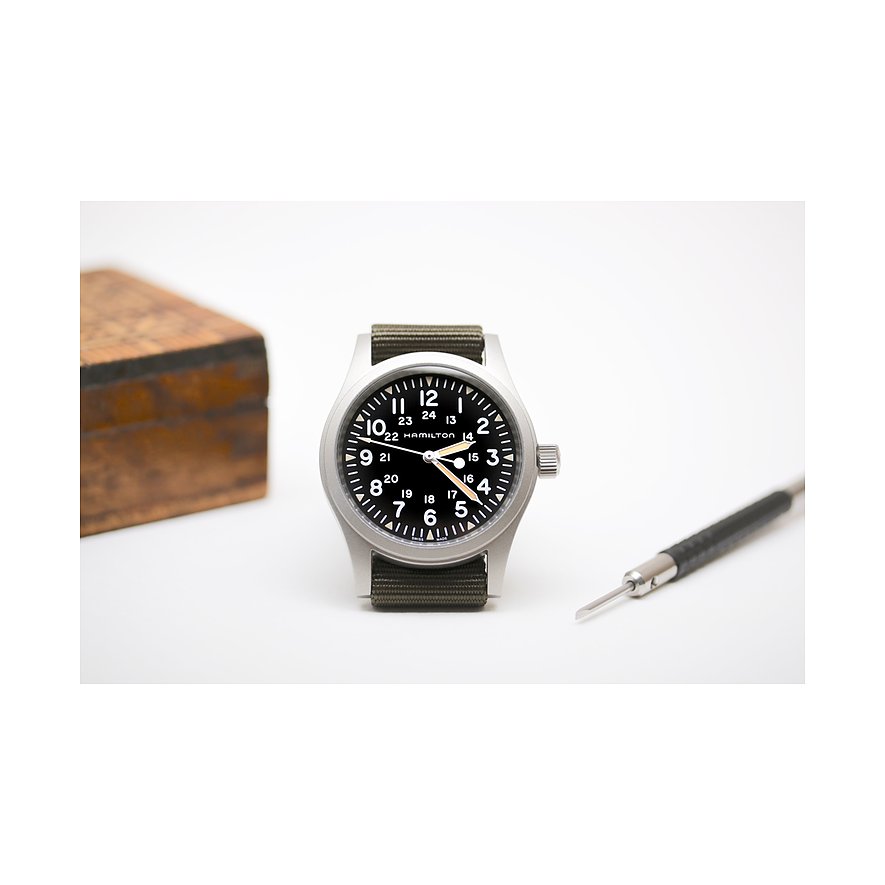 Hamilton Herrenuhr Khaki Field Mechanical 38mm