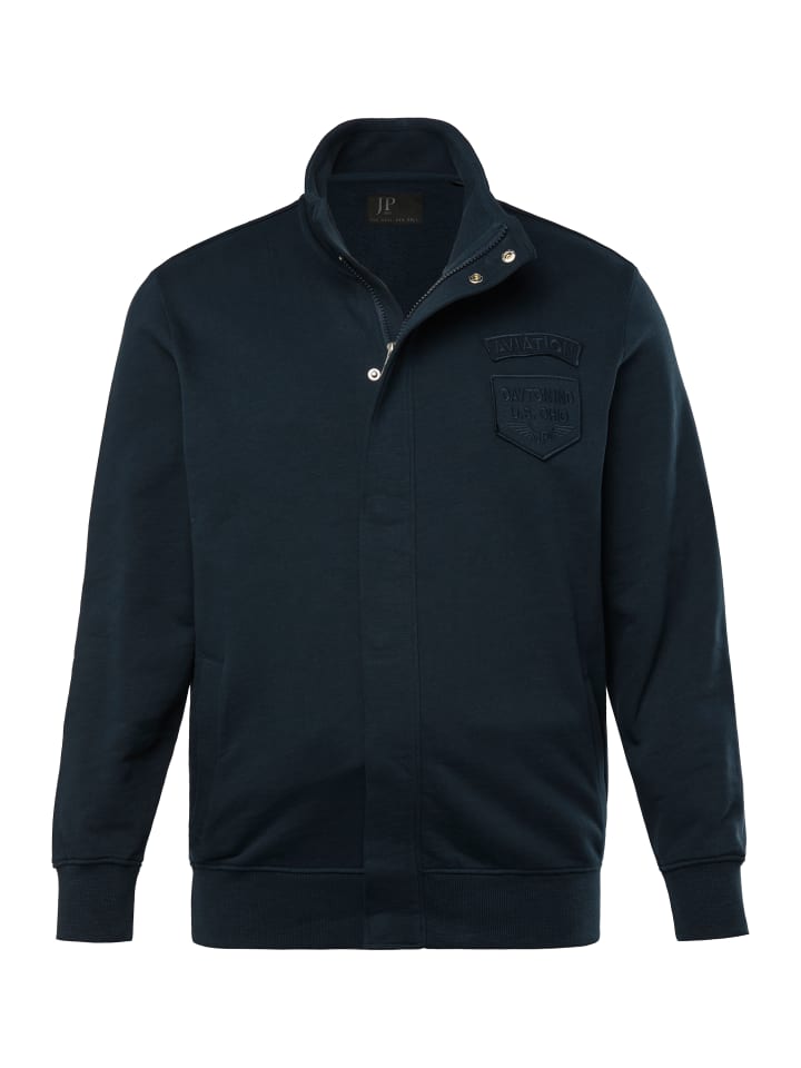 JP1880 Sweatjacke in navy blau günstig kaufen