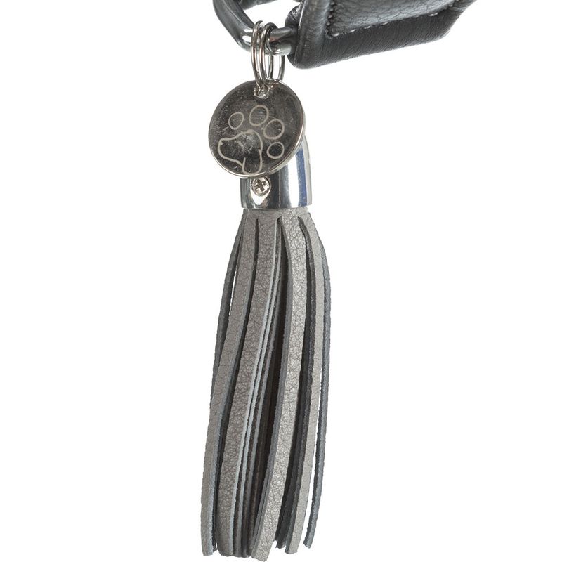 Trixie Active Comfort Halsband für Windhunde - schwarz/grau