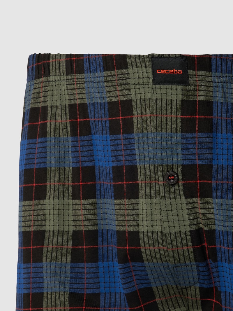 PLUS SIZE Boxershorts mit Eingriff in schwarz