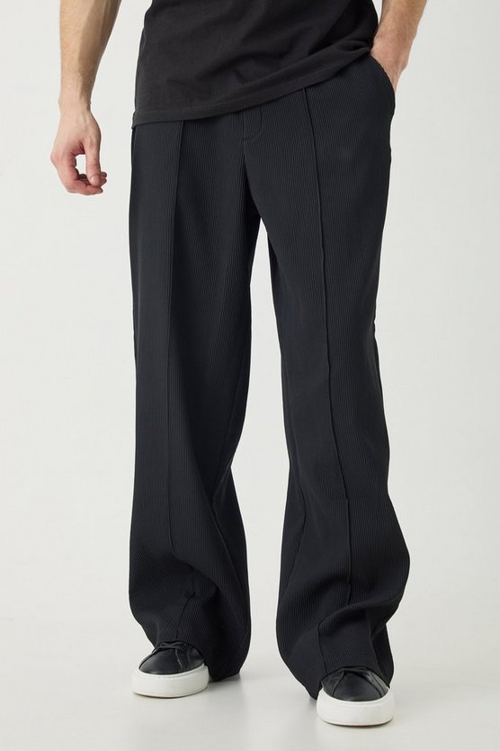 Tall Hose mit weitem Bein und elastischem Bund