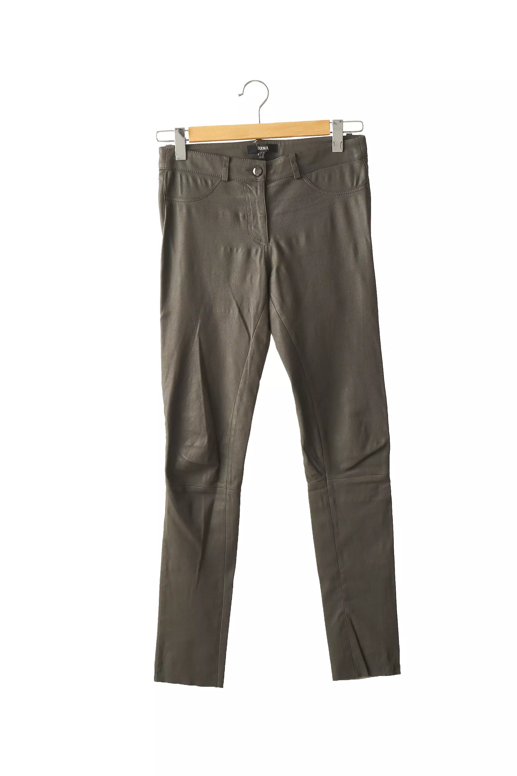 Arma Pantalons Slim Femme couleur gris