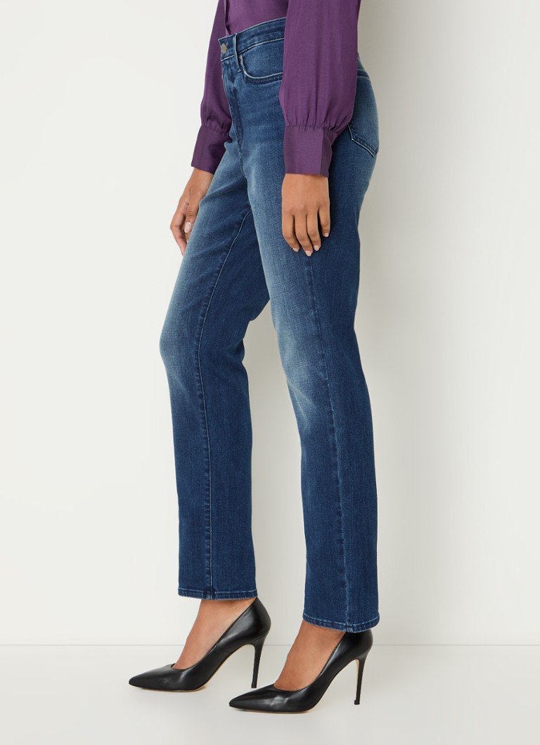 NYDJ Sheri high waist slim jeans with medium wash