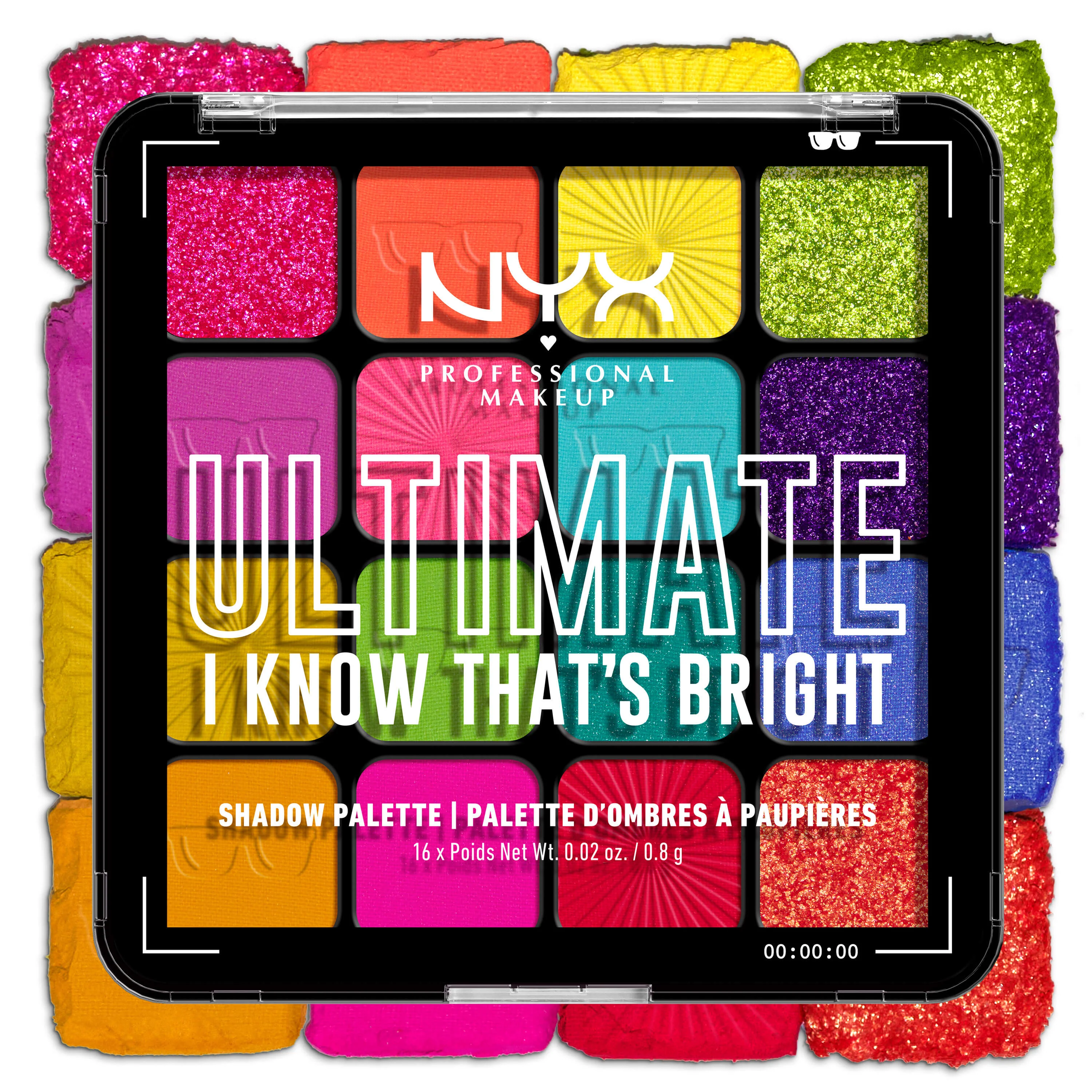 Eyes Ultimate Shadow Palette - I Know That's Bright - Szemhéjfesték Paletta